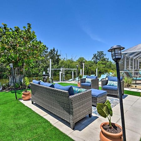 Waterfront Bradenton Home Heated Pool And Fire Pit Екстериор снимка