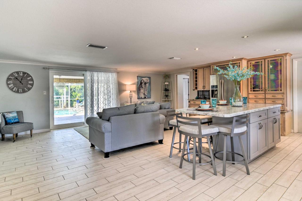 Waterfront Bradenton Home Heated Pool And Fire Pit Екстериор снимка