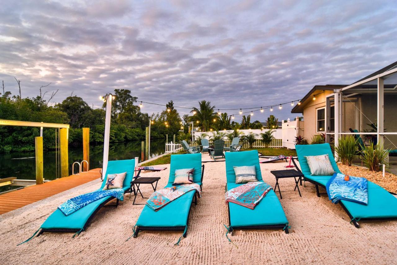 Waterfront Bradenton Home Heated Pool And Fire Pit Екстериор снимка